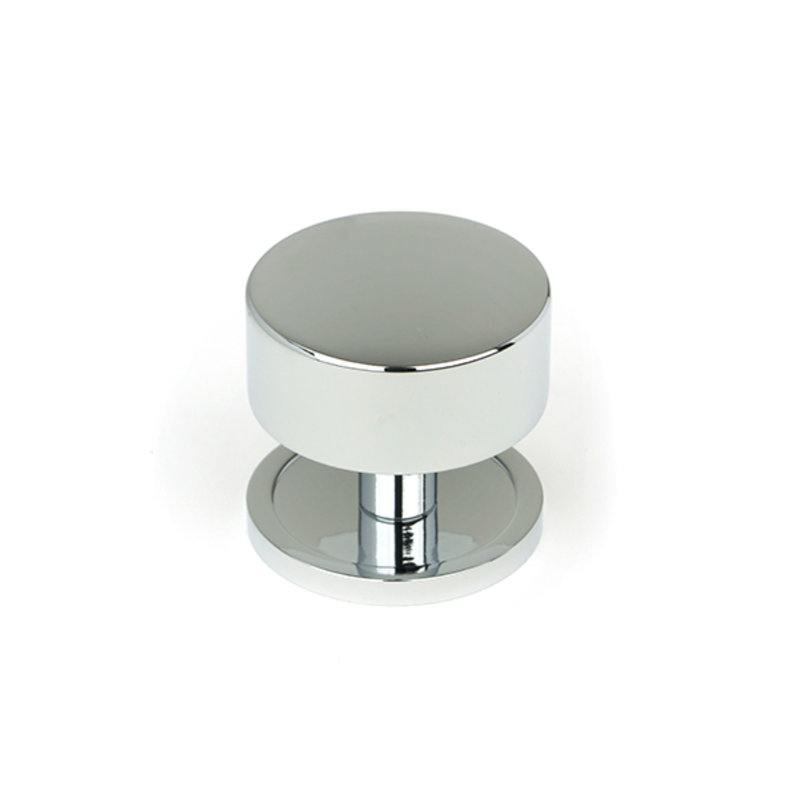 Round Knob, 4 cm, Polished Chrome