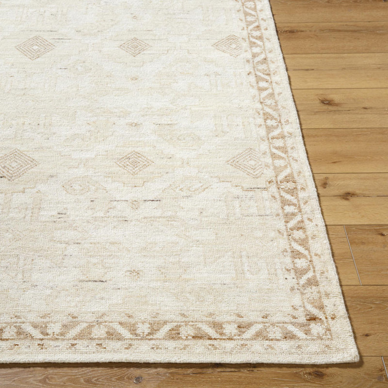 Rectangle Agora Wool Area Rug, Rectangle 10' x 14'