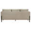Canapé à accoudoirs tapissier Fisher Taupe