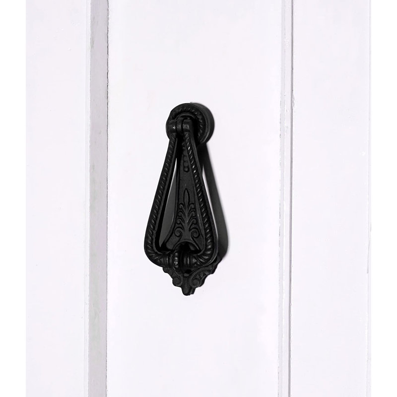 Black Cast Iron Georgian Style 7" Door Knocker