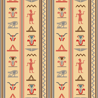 " Egyptian Seamless Pattern "