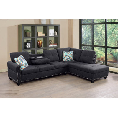 Budapest 97.5'' Wide L Shape Corner Sectional