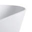 71 Inch Freestanding Solid Surface Soaking Bathtub For Bathroom