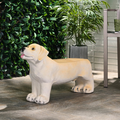 Le banc Brown Dog Serenity - sans assemblage, ajoute du calme au patio, idéal pour la détente en plein air