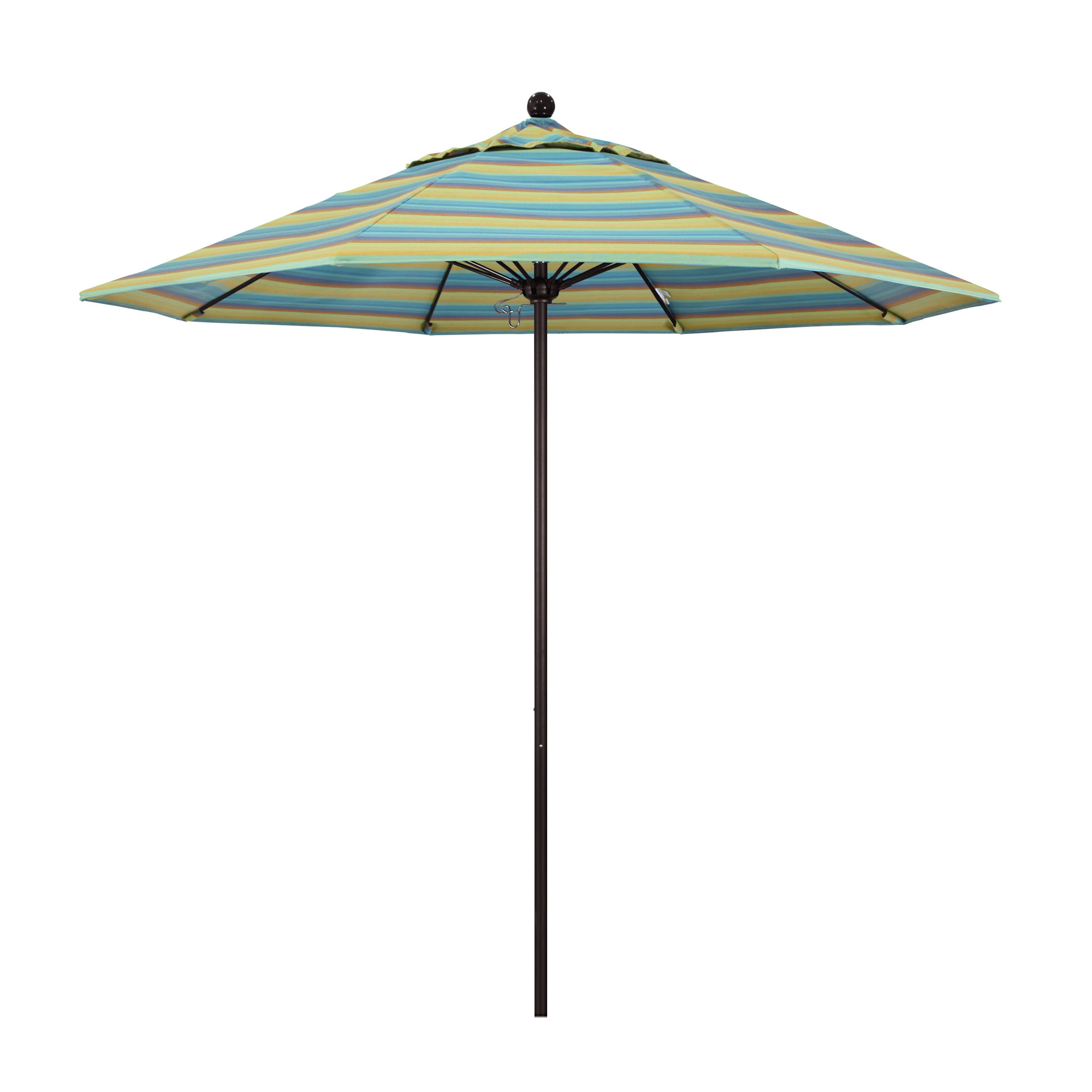 Hibo 108'' Sunbrella® Outdoor Umbrella, Astoria Lagoon Sunbrella®