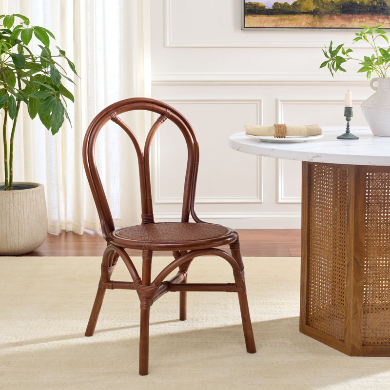 Chaise Koltin, Marron foncé