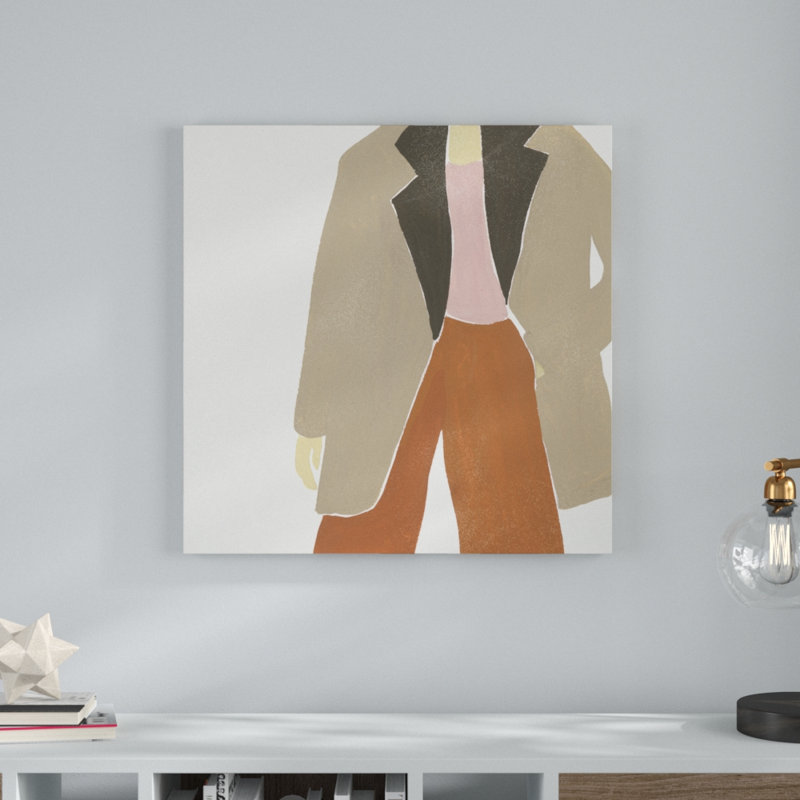 Herself III 1 Piece Wrapped Canvas Painting, 76cm H x 76cm W