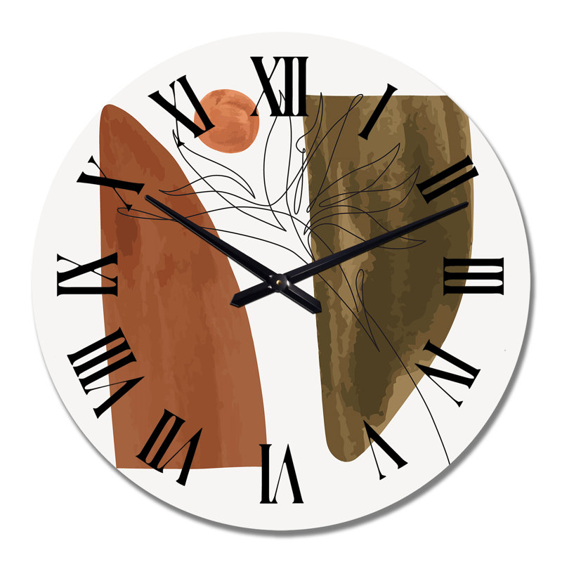 Horloge murale surdimensionnée, Grand