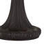 Lampe de table 120 watts Tiffany avec base gravée, multicolore