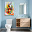 «Plants & Flowers Colorful Abstract Floral Explosion», reproduction d'art sur toile-2014783770