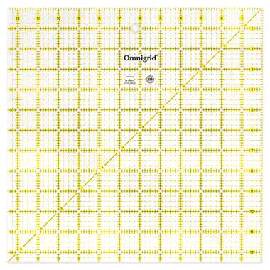 Omnigrid Square Ruler 12.5 in