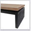 et table de salon en bois naturel et polyvalent Table basse à 2 niveaux Table de table en bois