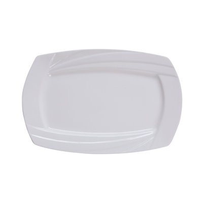 Assiette rectangulaire Miami