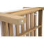 Chaise longue de patio en bois d'acacia avec coussin hydrofuge Zara-129155676-129155675