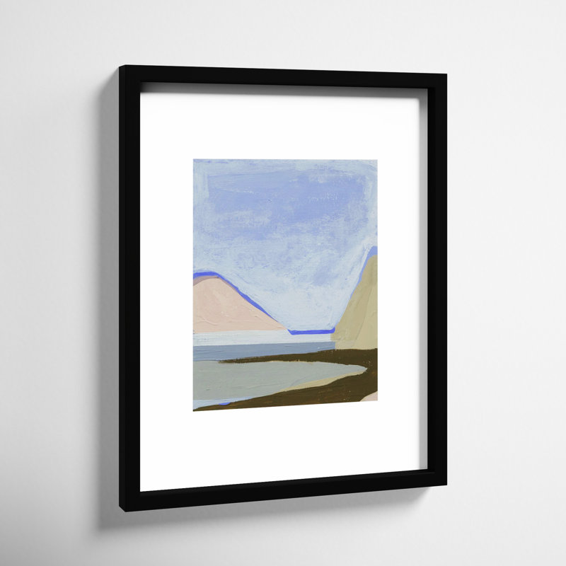 Morning Sky 1 by Andrea Stokes, Black Framed, 20" H x 16" W