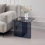 Tempered Smoke Glass Sidetable, Small Tea Table Night Stand Tempered Glass Sofa Table-1621412483