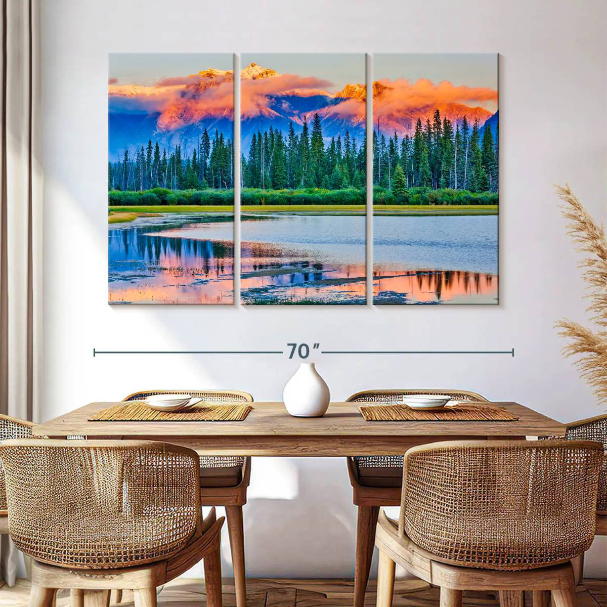 Millwood Pines Alvord Vermilion Lake Sunset | Wayfair
