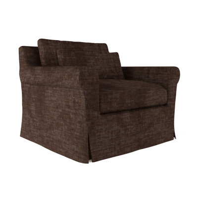 Transitional Skirted Chair