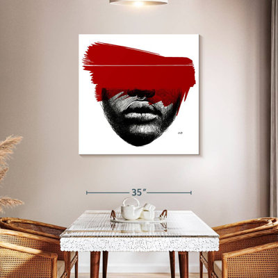 Leisha noir blanc rouge