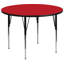 Table ronde mobile en stratifié Goddard-12526356-40480847