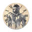 Horloge murale en bois-63901850-63913689