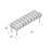 Kilwin Handmade Neutral Wool & Cotton Fringed Upholstered Entryway Accent Bench