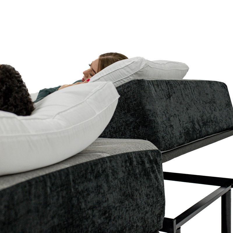 Matelas 11 pouces avec pieds réglables - Installation facile pour une utilisation rapide