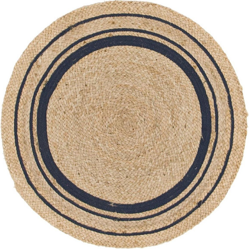 Ayako Cotton Indoor Rug, Round 8'
