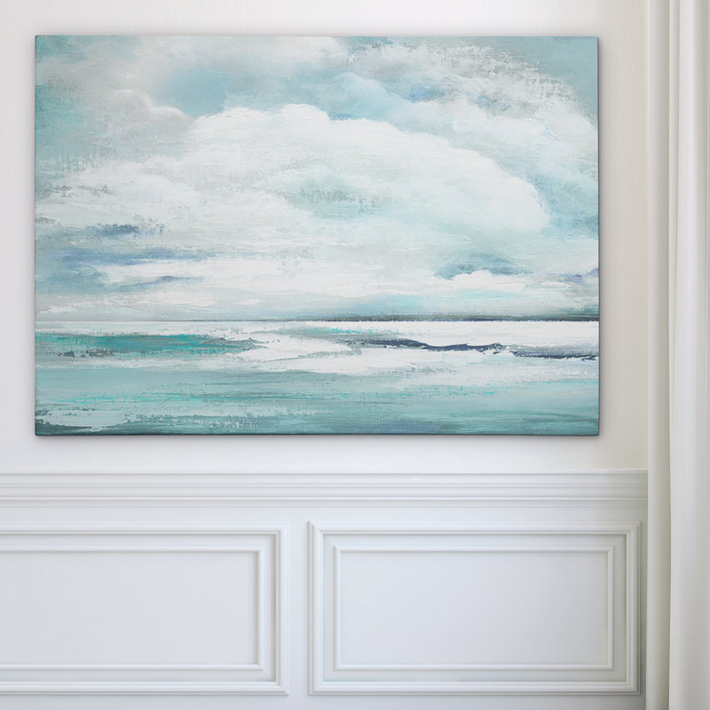 " Billowing Clouds ", 12" H x 18" W x 1.5" D