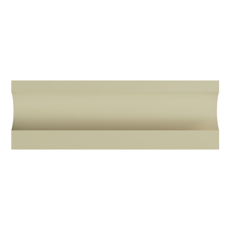 Oliver 94.5" Gray Polyurethane Crown Moulding