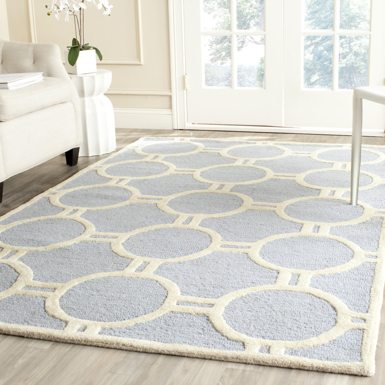 Sanyla Cambridge Hand Tufted Wool Geometric Rug