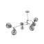 Lustre suspendu en laiton clair-87926590-87926599-131419168