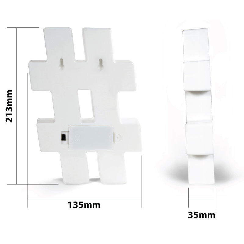 Roshuan 22.5 cm H LED Sign