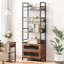 180cm H x 80cm W Metal Bookcase