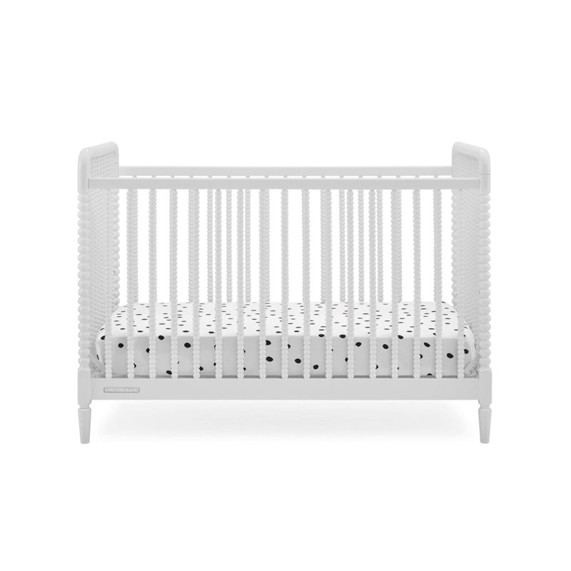 Saint 4-in-1 Convertible Crib, Bianca White, Crib