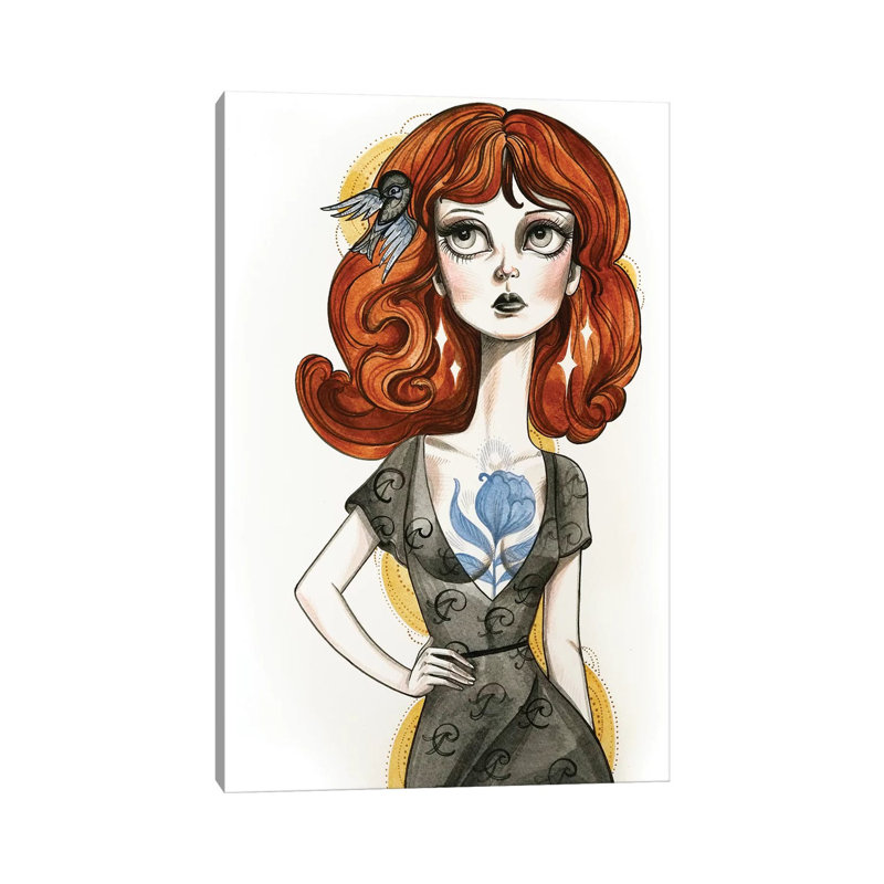 Felice by Sandi Calistro - Wrapped Canvas Gallery-Wrapped Canvas Giclée, 20.32 cm H x 30.48 cm W