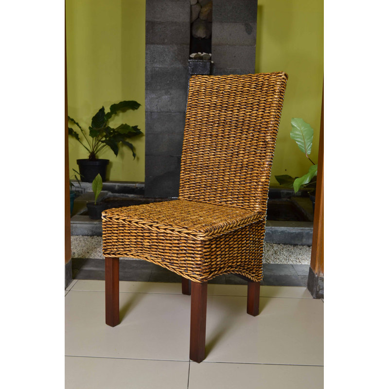 Chaise d'appoint en acajou Bilyeu