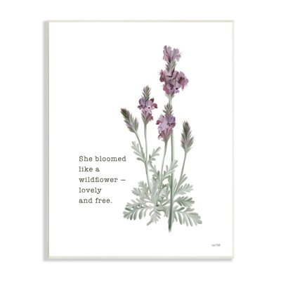 «She Bloomed Like a Wildflower» par House Fenway