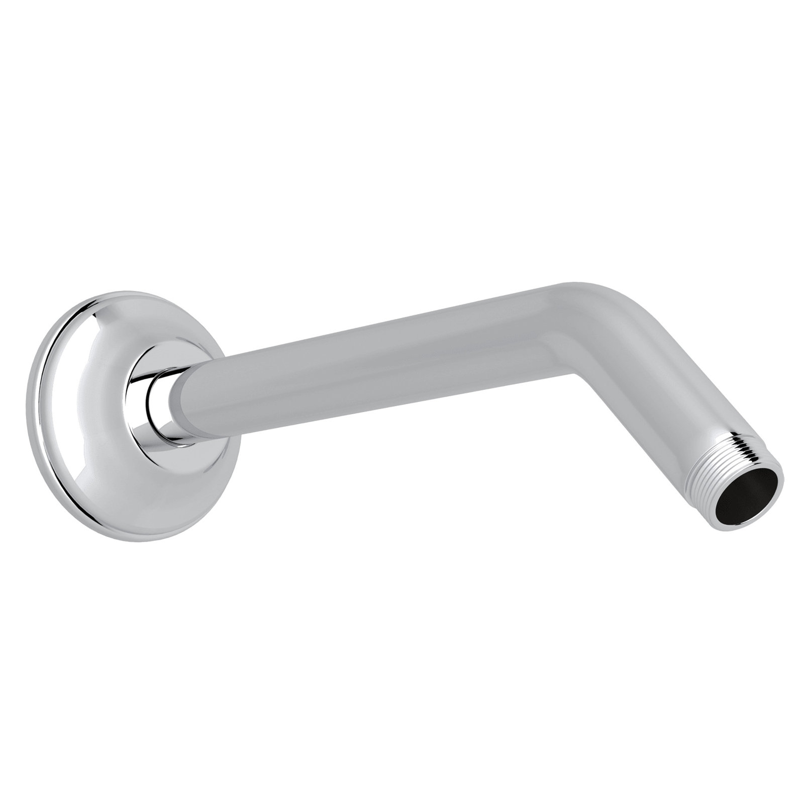 9" Wall Mount Shower Arm, Polished Chrome