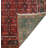 One-of-a-Kind 4'4" x 16'11" 1980s Runner Wool Area Rug in Blue and Red