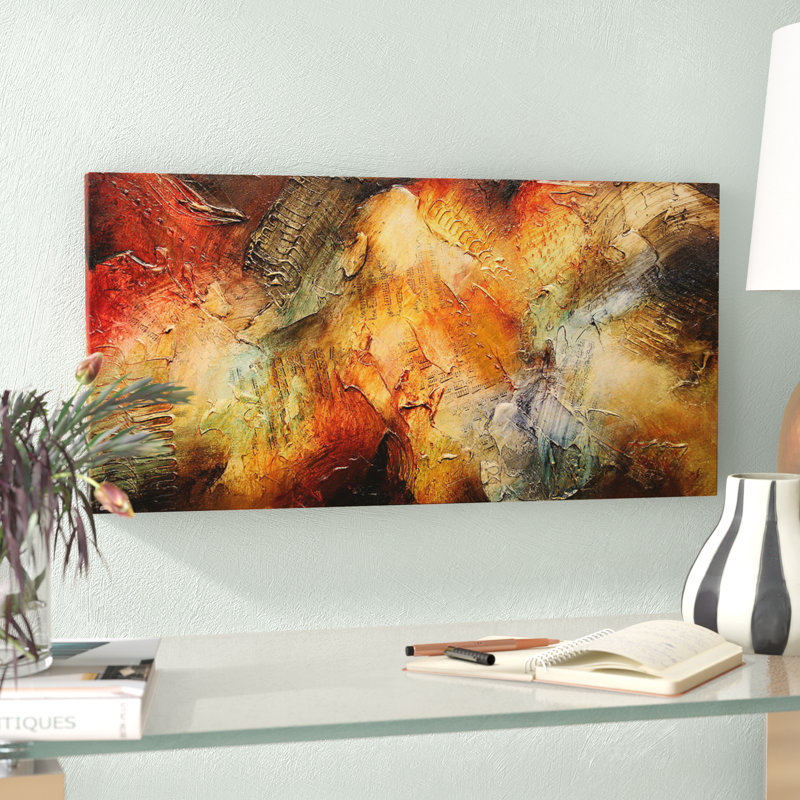 « sansara xvii », impression, H 32 po x l 56 po x p 1 po, Cadre blanc
