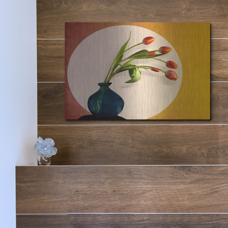 "Tulipes 3" par Mark Ashkenazi, H 12 po x l 16 po