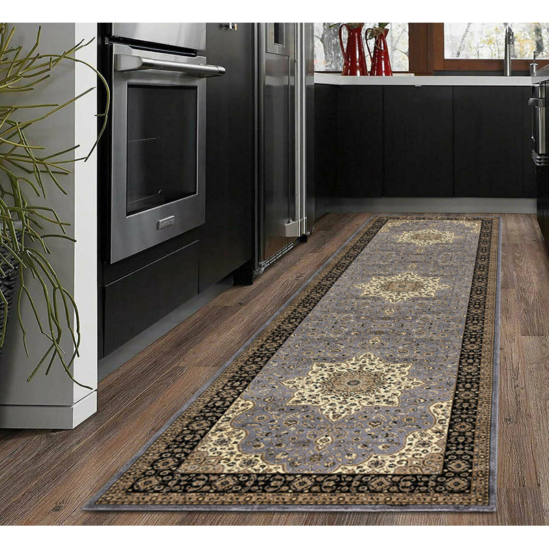 Living Room Large Traditional Rugs For Bedroom Living Room Carpet Hallway Runner, Runner 60 x 220cm