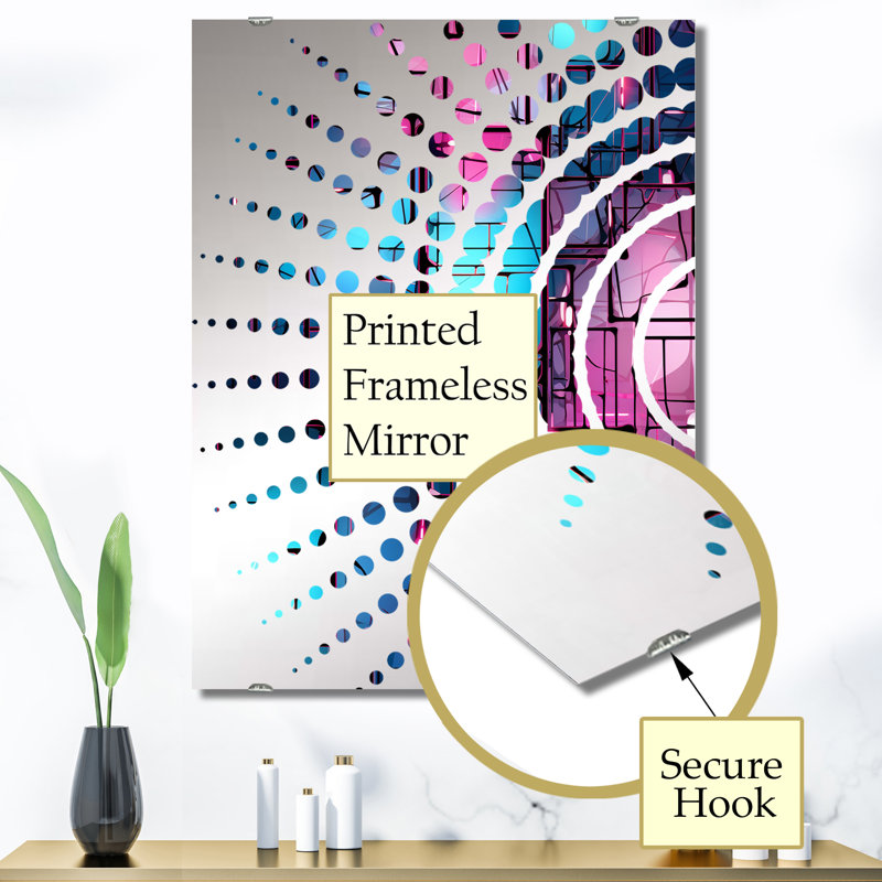 Miroir mural Daleyah, 40 po x 30 po