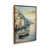 Polished Gold Floater Framed