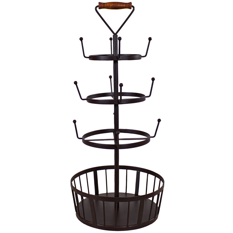 Arbre à café 4 tasses avec panier Marjoleine