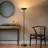 SkyLite 65 in. Industrial LED Floor Lamp with Dimmer