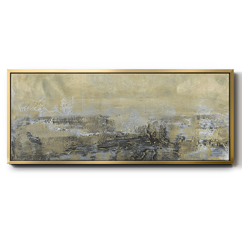 Gold Horizon I - toile encadrée