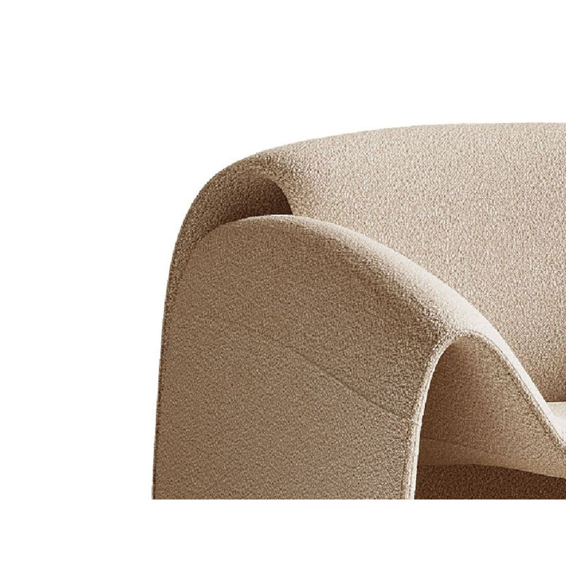 Upholstered Armchair, Khaki