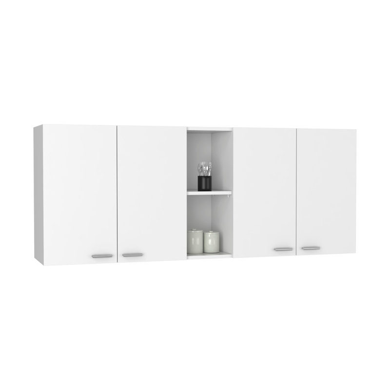 Winfield 2 Piece Kitchen Set, Pantry Cabinet + Wall Cabinet